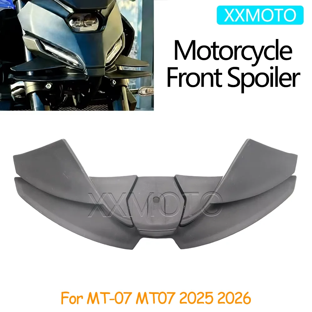 

For Yamaha MT07 MT 07 Motorcycle Downforce Winglet Aerodynamic Wing MT-07 Front Spoiler Accessories 2025 2026