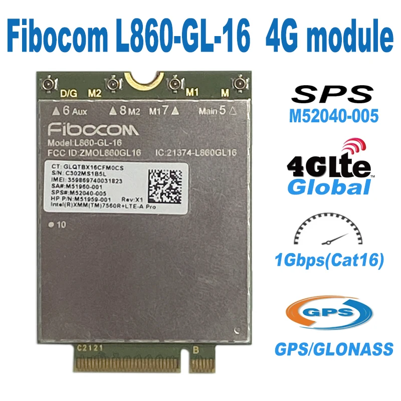 Fibocom L860-GL-16 LTE CAT16 module for 4G 5G module  L860