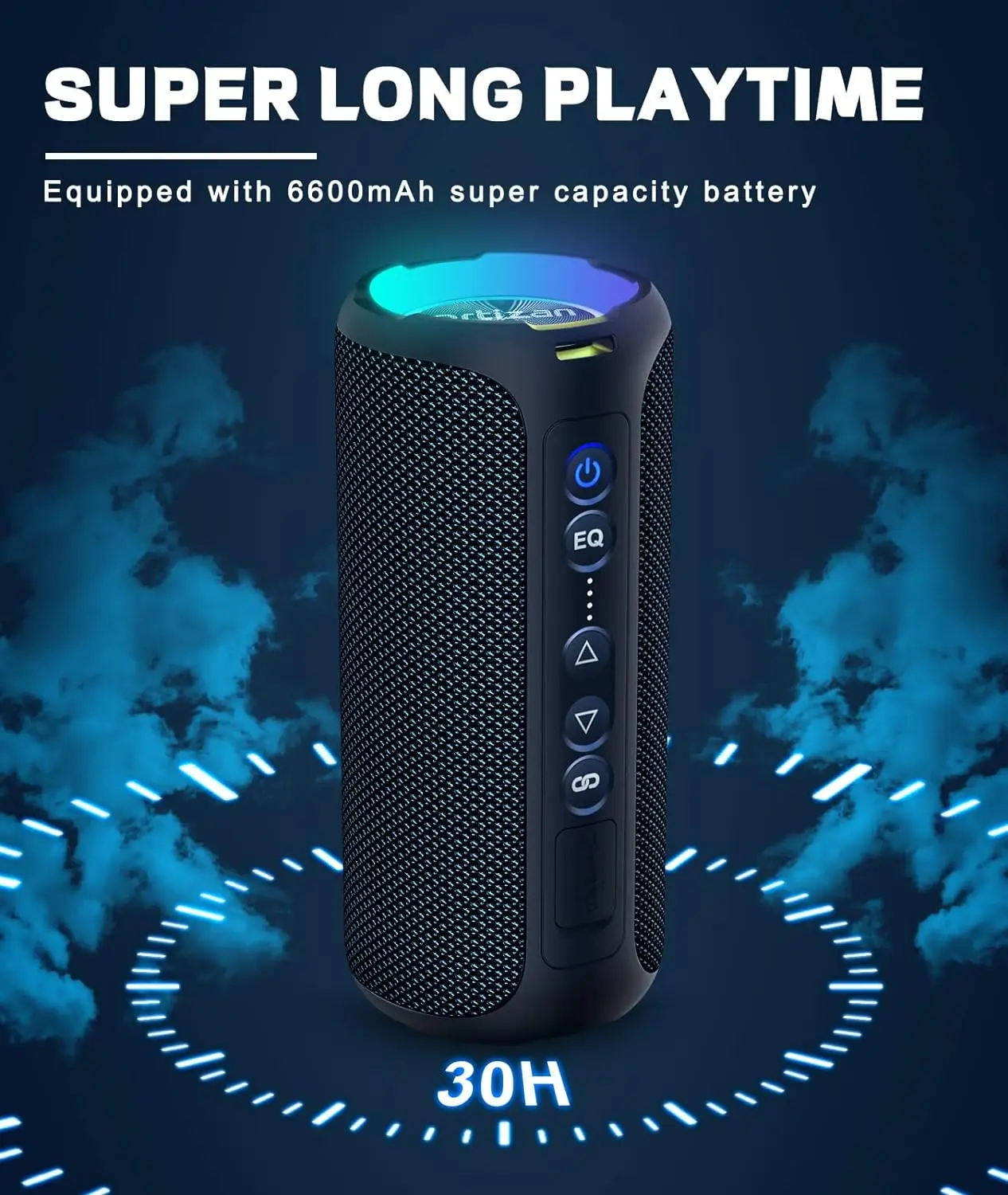 Ortizan X8 Pro Loud Stereo Portable Speaker, 40W Wireless Speaker