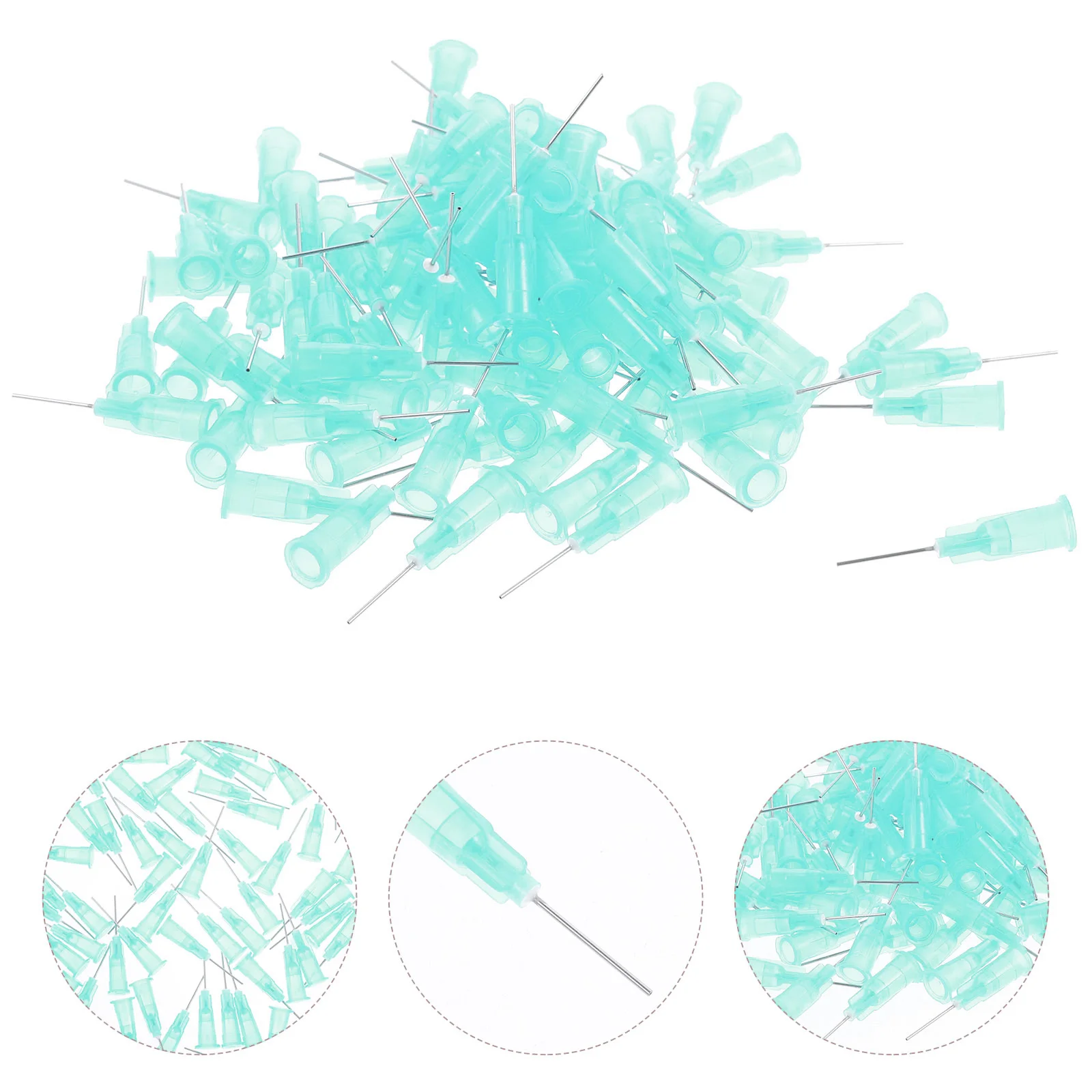 

Glue Nozzle for Decoration Dispensing Needle Applicator Tip Metal Light Green Stainless Steel