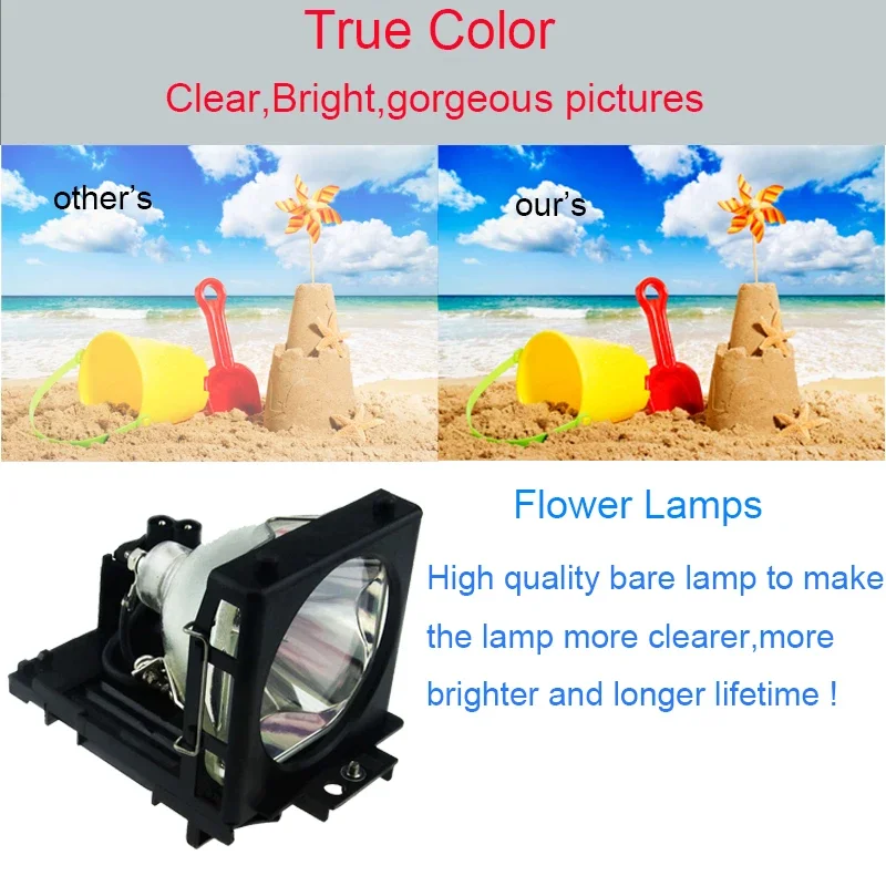 프로젝터 교체 램프, 히타치 PJ-TX100,HD-PJ52,PJ-TX100W,PJ-TX200,PJ-TX200W,PJ-TX300, DT00665