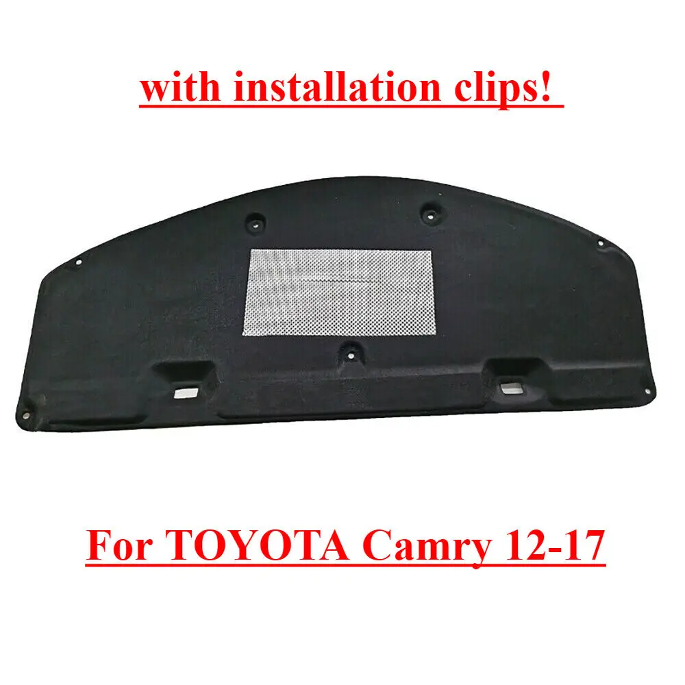 

For TOYOTA Camry 2012-2017 Car Hood Engine Insulation Sound Cotton Heat Pad Mat