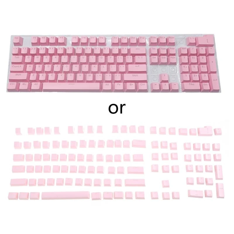 462E 1Set Colorful Keycaps for Mechanical Keyboards MX Switch OEM Profile ABS Backlit