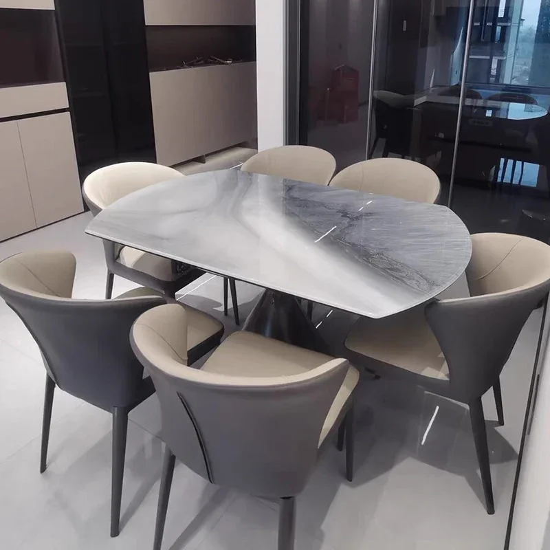 

Multifunction Home Furniture Round Table Dinning Tables Sets Reception Chairs Kitchen Cafe Esstisch Coffee Sedentary Service