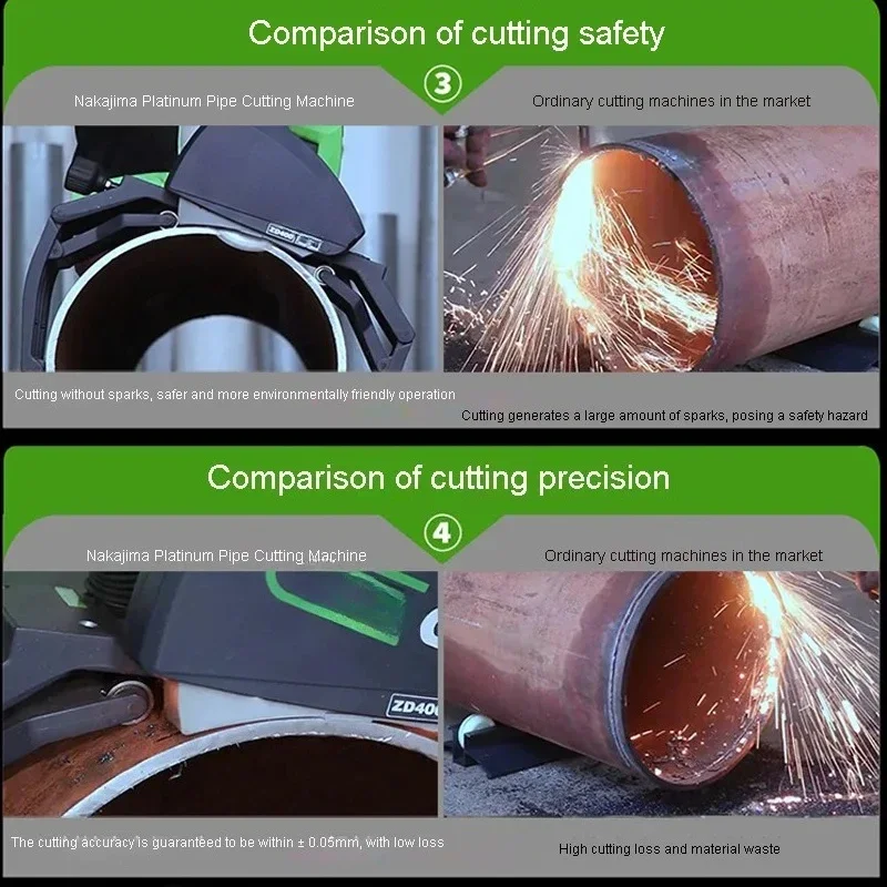 

Электрический ручной труборез для круглых труб, станок для резки труб из нержавеющей стали, 220В