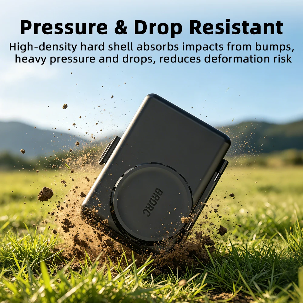 BRDRC Tragetasche für DJI Action 6 5 Pro 4 3 Kamera, Aufbewahrung, sturzsichere Schutzhülle, tragbares Reisezubehör – Detail 4