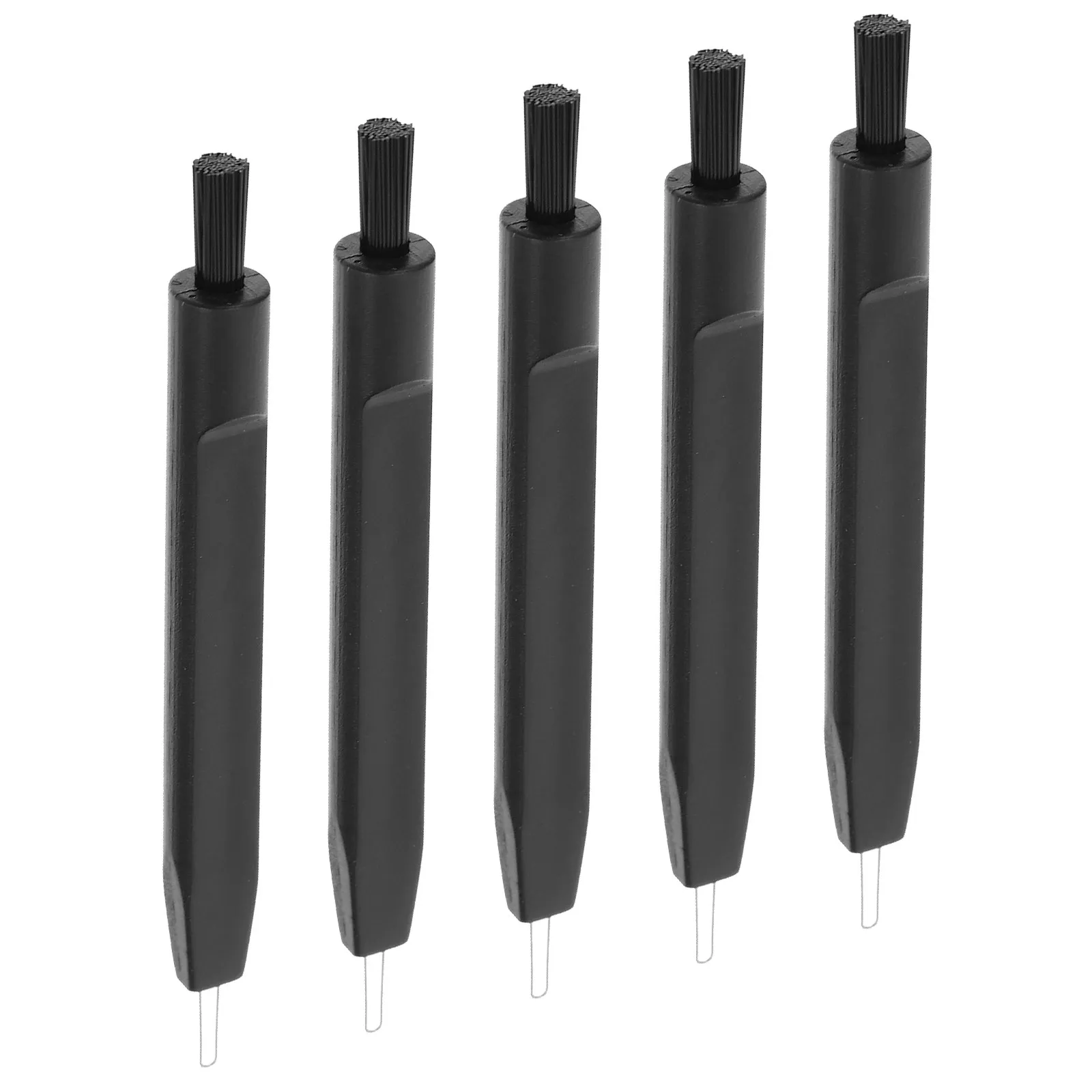 5Pcs Hearing Aid Cleaning Accessories U Shape Hook Hearing Amplifier Cleaner Small Brush Ear Wax Removal Maintenance Kit
