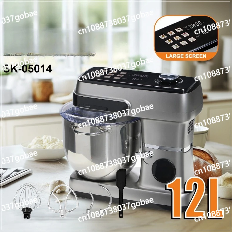 

Машина для замешивания, 12 л, бытовая машина для шеф-повара из нержавеющей стали, машина для смешивания яиц