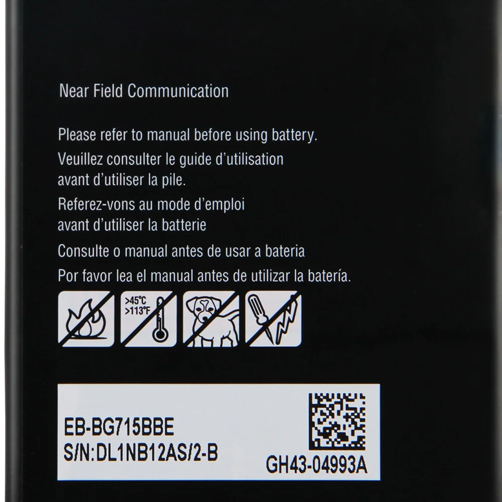 

New Replacement Battery EB-BG715BBE EB-BG736BBE For Samsung Galaxy Xcover Pro Xcover6 Pro Phone Batteries 4000mAh