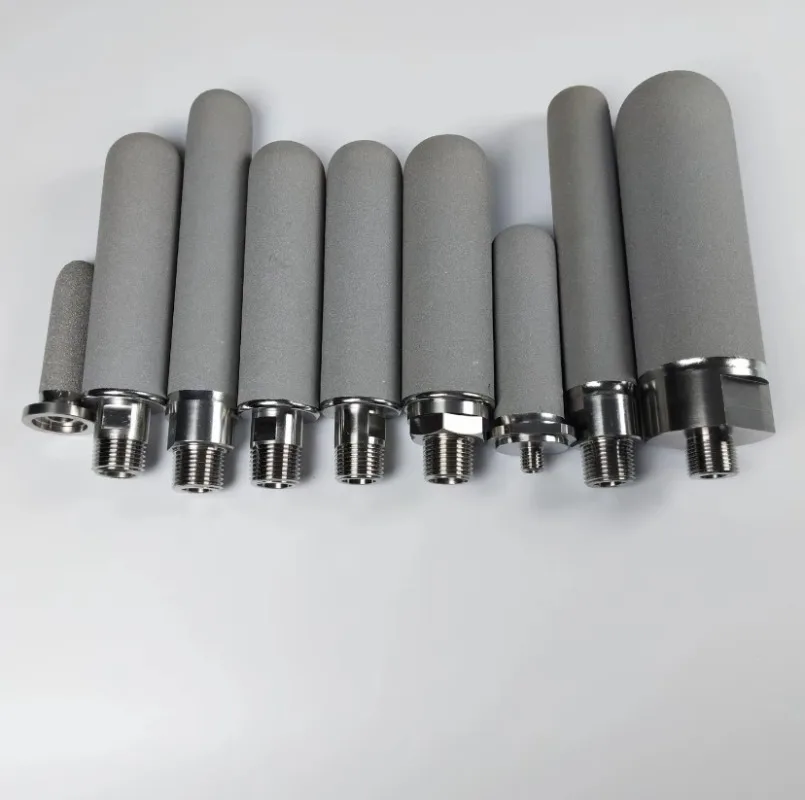 Water treatment 0.5 1 2 5 10 micron metal stainless steel copper titanium powder element sintered filter cartridge