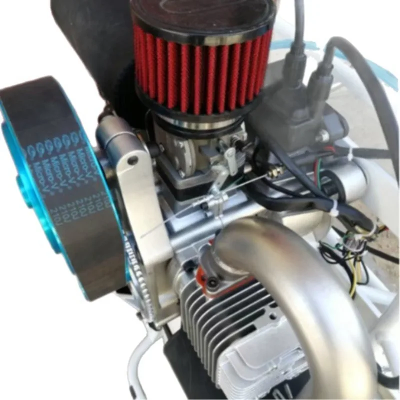 

Power paragliding, engine intake air filter