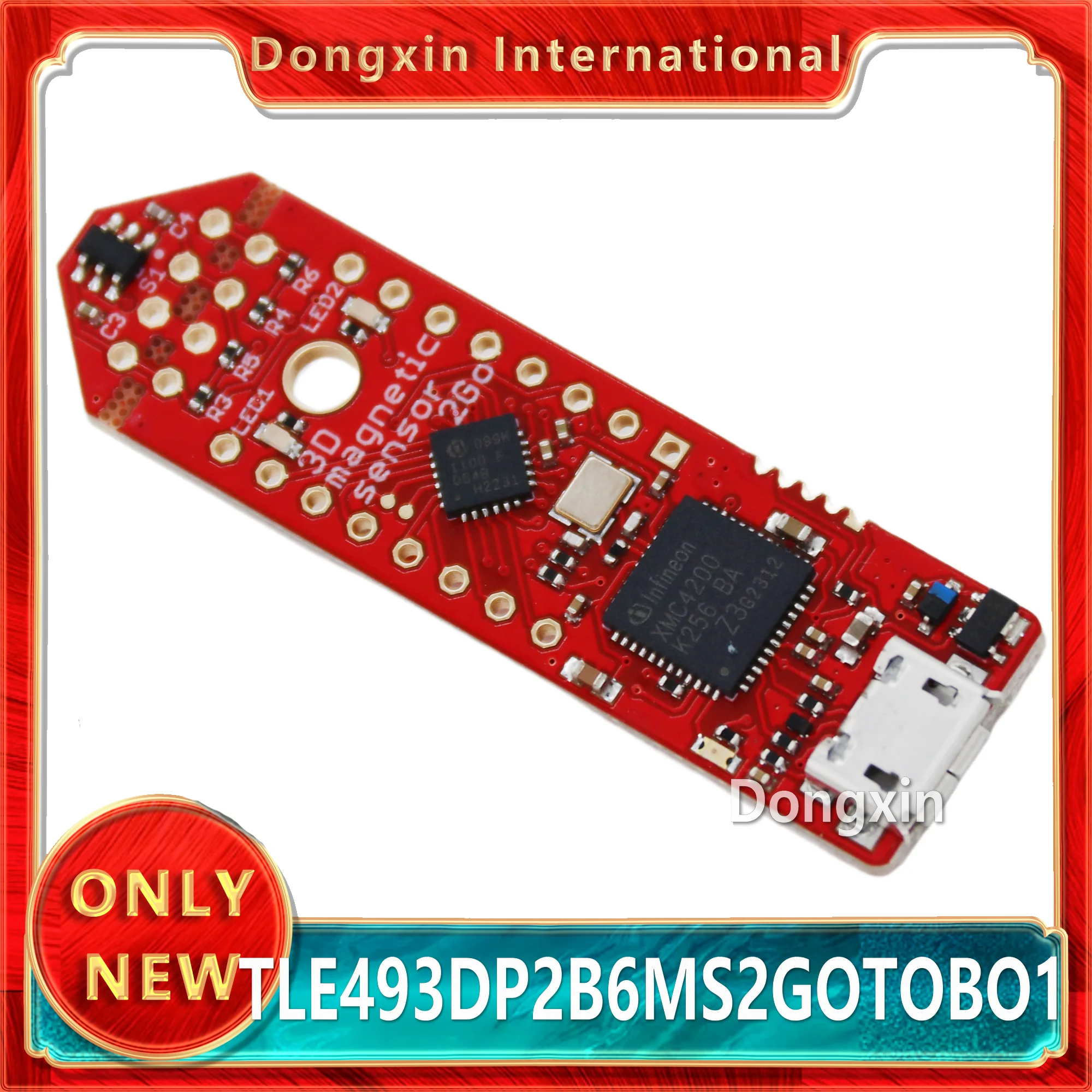 

TLE493DP2B6MS2GOTOBO1 Magnetic Sensor Development Tool TLE493D-P2B6MS2GO