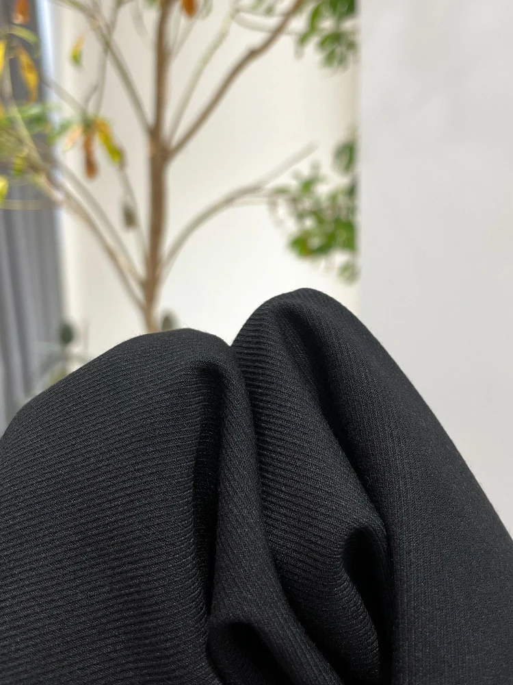 Authentic Noxiao Brand Spring 2026 New Style College Wind Suit Skirt Straight Tube Splicing Long Sleeve Single Button Pure Color