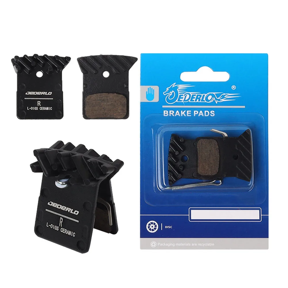 

Керамические тормозные колодки J03A для велосипедов BRM9000 и BRM9020 с алюминиевой основой и системой охлаждения с помощью ребристой системы вентиляции.