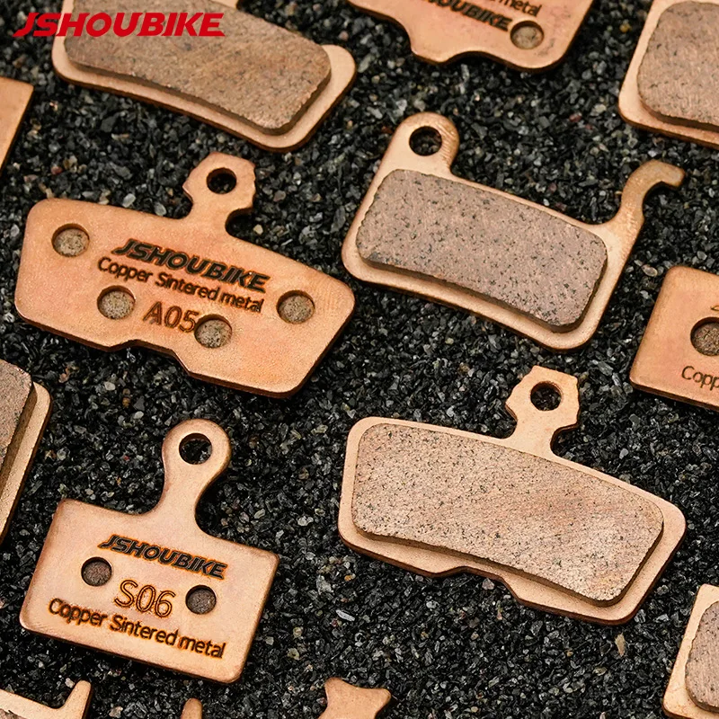 JSHOUBIKE Bicycle Hydraulic Disc Brake Pad MTB Copper sintering process for SHIMANO MT200 XT XTR M315 SRAM Avid BB5 BB7 E1