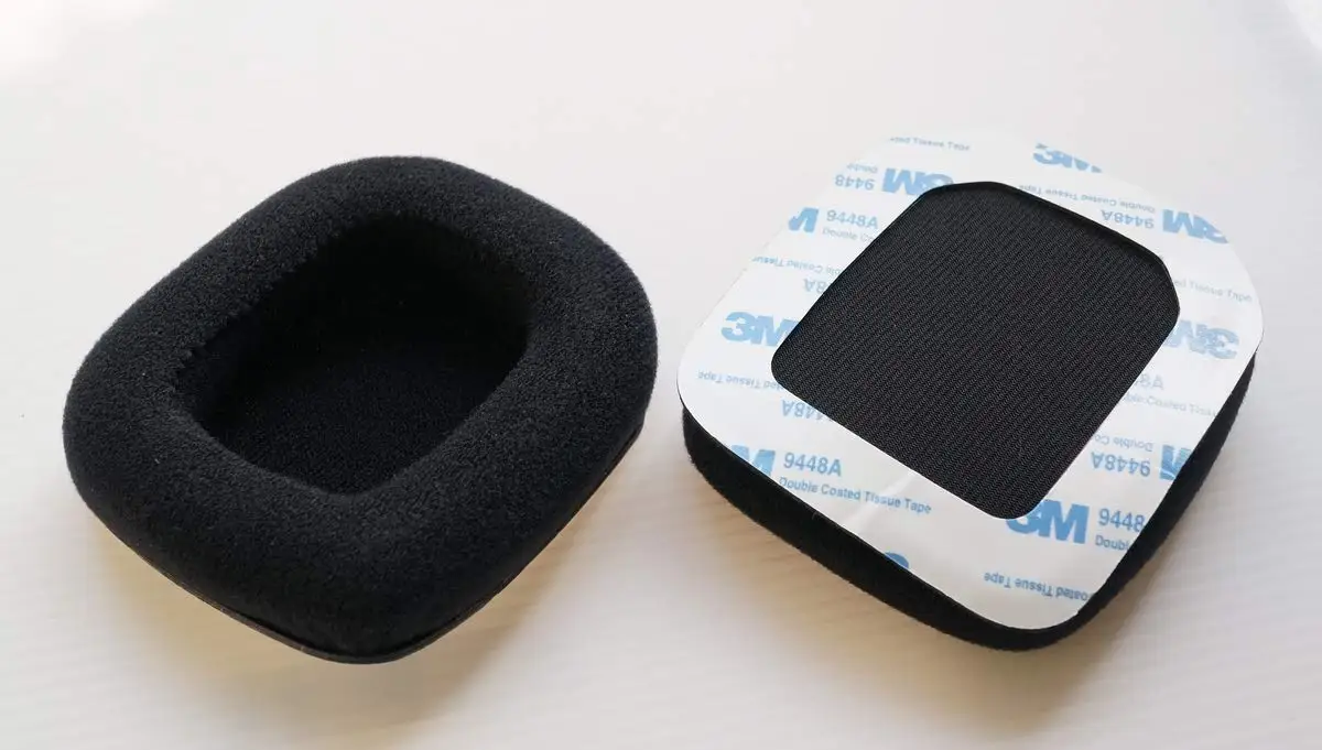 استبدال فلانيت وسادة غطاء رغوة ، سماعات الألعاب ، وسادات الأذن ، واستخدام مع Astro A20 ، 1 زوج