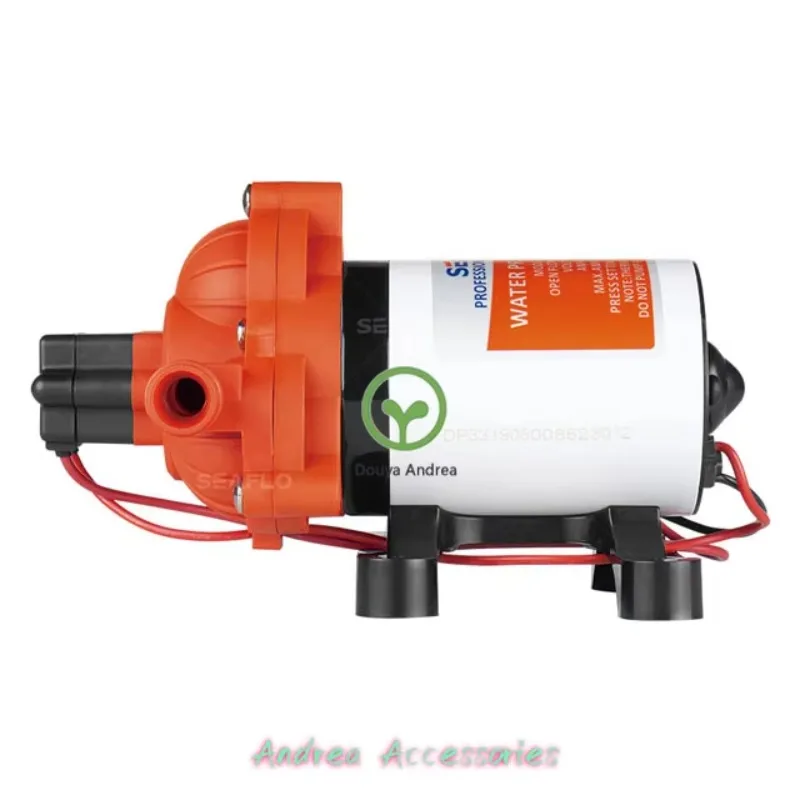 SEA FLO 12V Electric Water Pump 33 Series Diaphragm Pump 11.6LPM/3GPM Hot Sale for Boat and RV