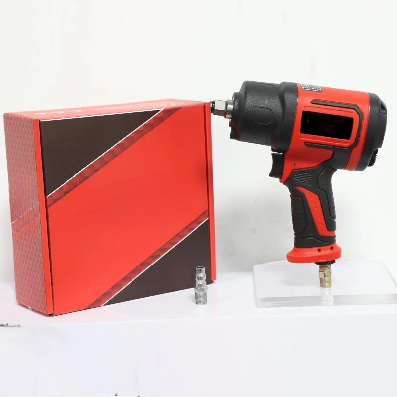 Plastic steel high torque pneumatic wrench auto repair air plate auto maintenance removal tire 1/2 small air cannon 7303