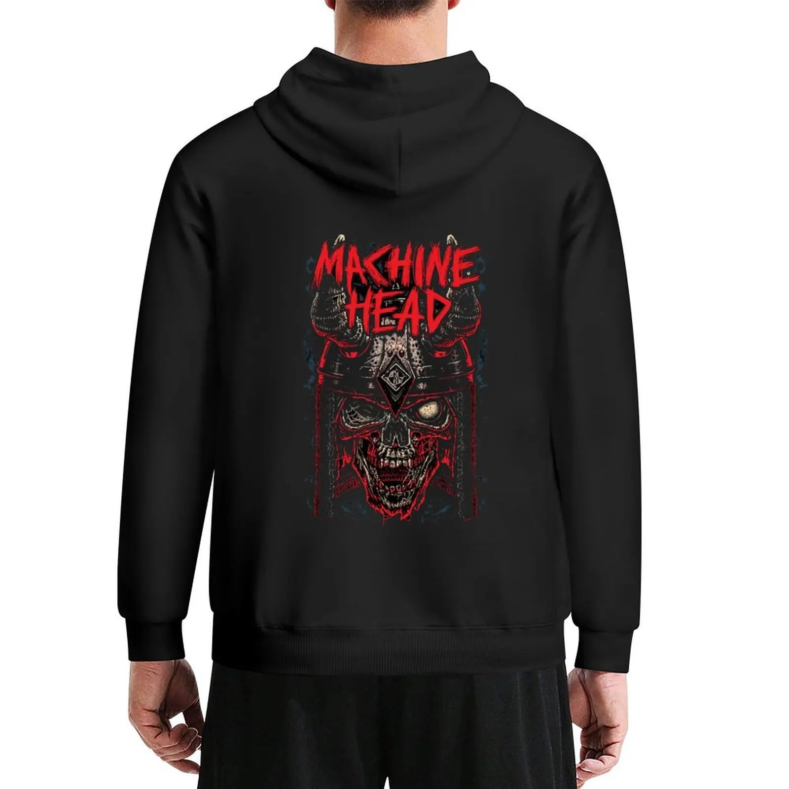 

MUSIC-MACHINE HEAD Hoodie men's clothing men's winter sweater men clothing men wear hoodie graphic