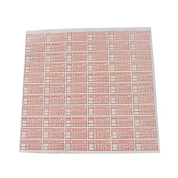 Universal Rectangle 20*10mm 200 PCS/Lot Laptop/Pad Warranty Sticker Destructive Fragile Seal Label