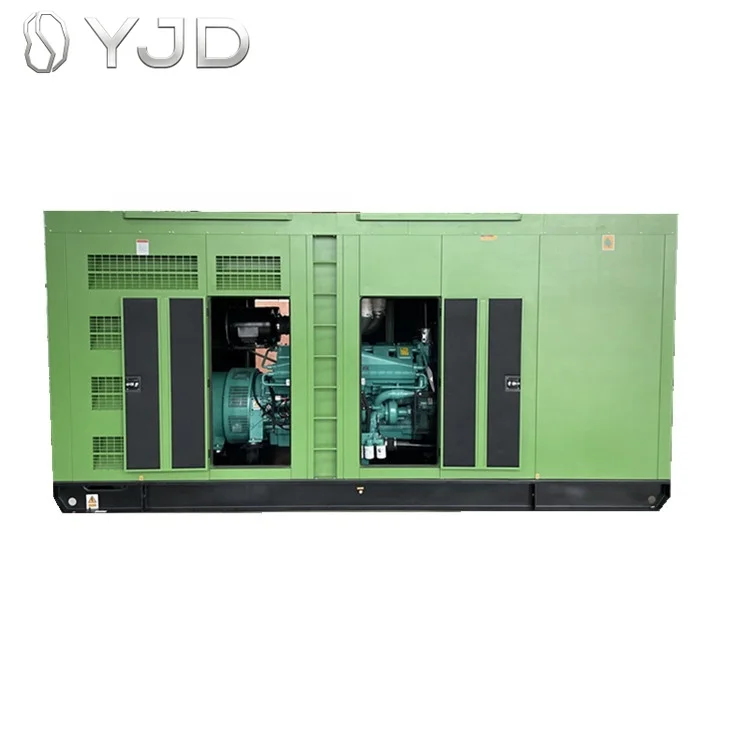 Factory-Direct 1000KVA Diesel Generator Set with Stamford Alternator 50/60Hz Frequency Price Per KVA