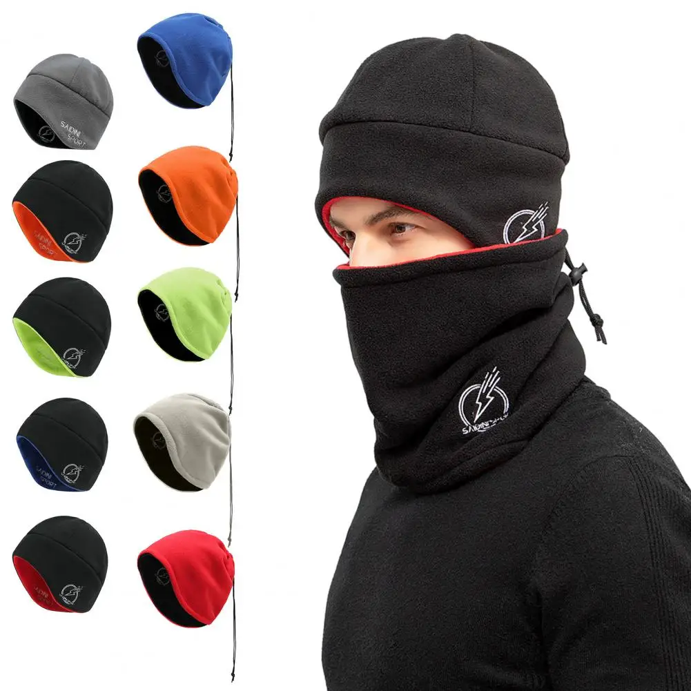 

Winter Beanie Hat Thick Warm Face Guard Windproof Neck Protector Cover Cycling Headgear Outdoor Windproof Ski Watch Cap