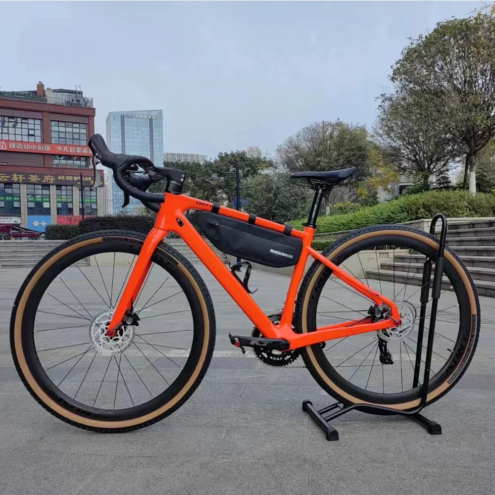 تويتر الحصى V1 105/R7120-24S كابل داخلي توجيه زيت فرامل قرصية T900 ألياف الكربون الطريق bycicle 700c الحصى دراجة bicicleta #1