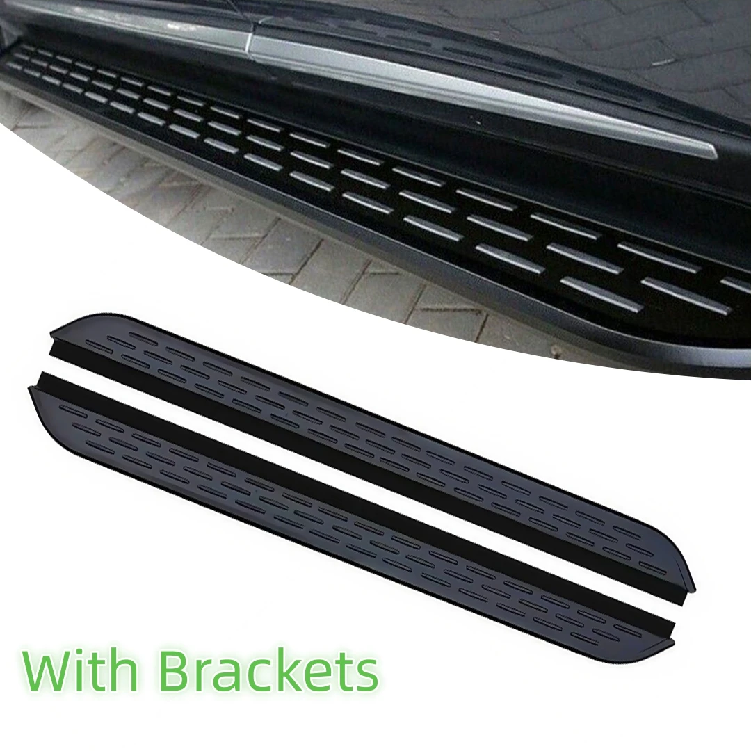 2PCS Fixed Door Nerf Bars Running Board Side Steps Pedal Steps Fit for Traverse 2024 2025 Aluminum Entry Steps with brackets