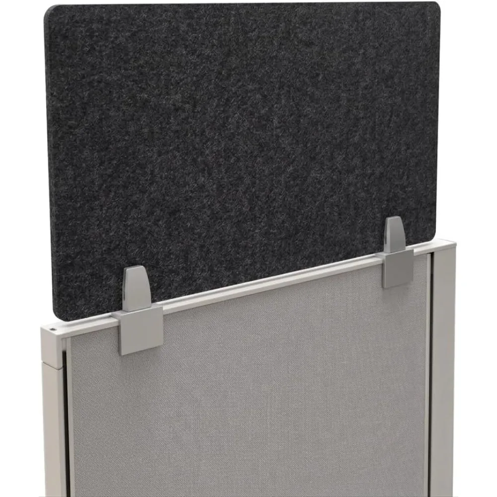 Pet Cubicle Privacy Panel for Home and Office, 18x60 inches, Shadow Color
