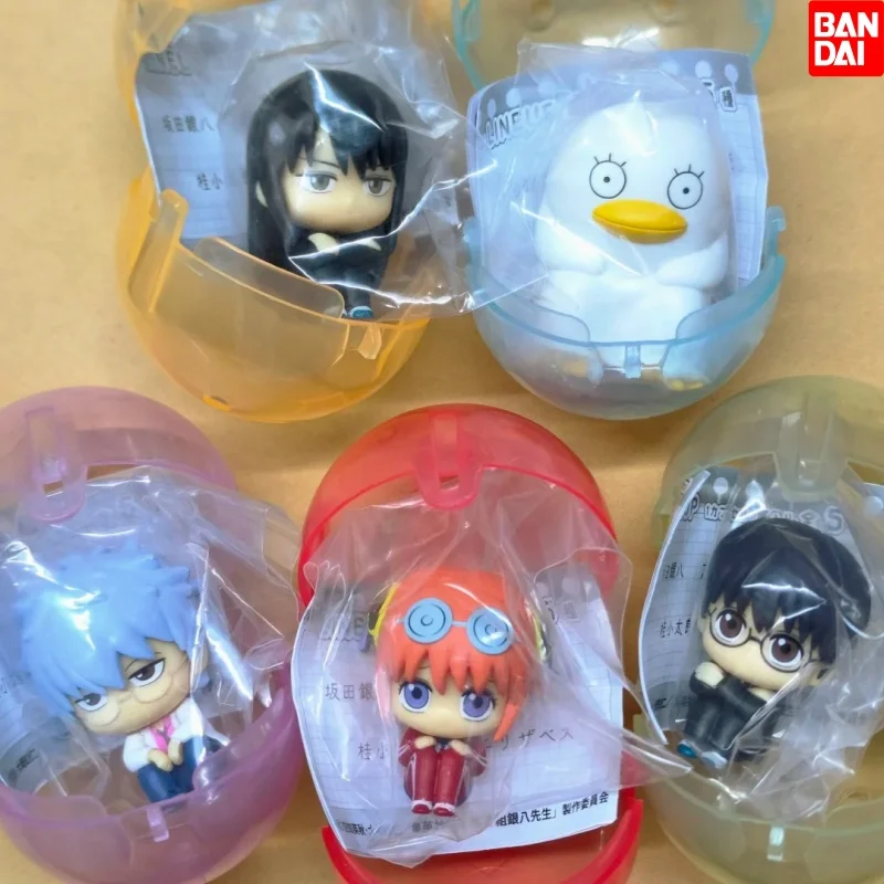 

Коллекционная фигурка Bandai Gintama: Гинпачи Сэнсэй и Саката Гинтоки (чиби-версия), 3-й год, класс Z, аниме-декор для рабочего стола