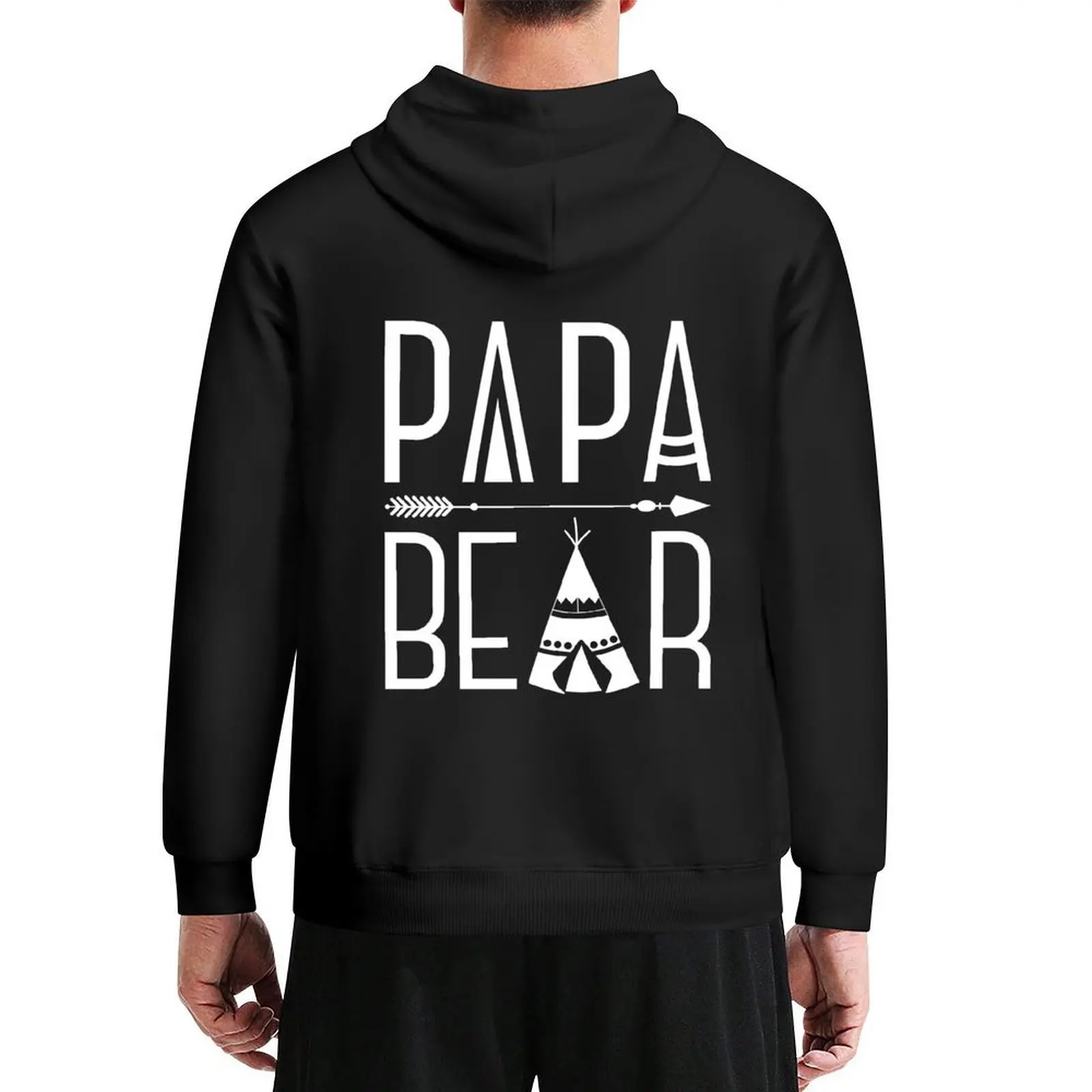 

Papa Bear Hoodie men's winter sweater men clothes autumn jacket men autumn new products autumn hoodie