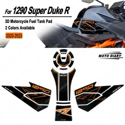 Motorcycle Fuel Tank Pad Stickers 3D Tank Protection Decals Waterproof For KTM 1290 Super Duke R 2020-2023 2022 2021