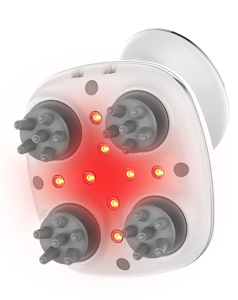 Scalp massage electric waterproof spider head brush for deep hair cleansing and brain nerve relaxation