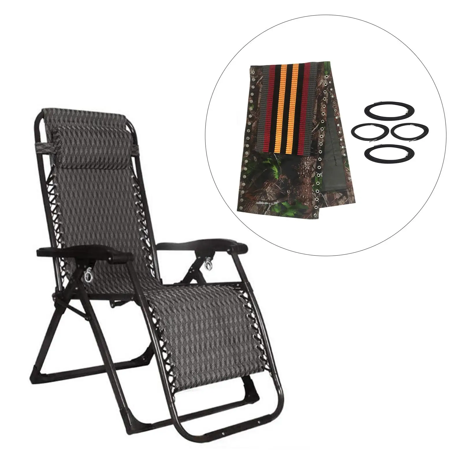 

Recliner Replacement Fabric Waterproof Durable Tool for Lounge Beach Intdoor