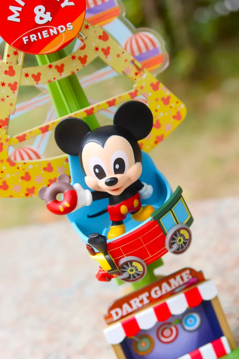 

Hot Toys Character Mi Qi And Friends Ferris Wheel Cosbi Mini Collectible Doll Blind Box Home Decoration Surprise Festival Gift