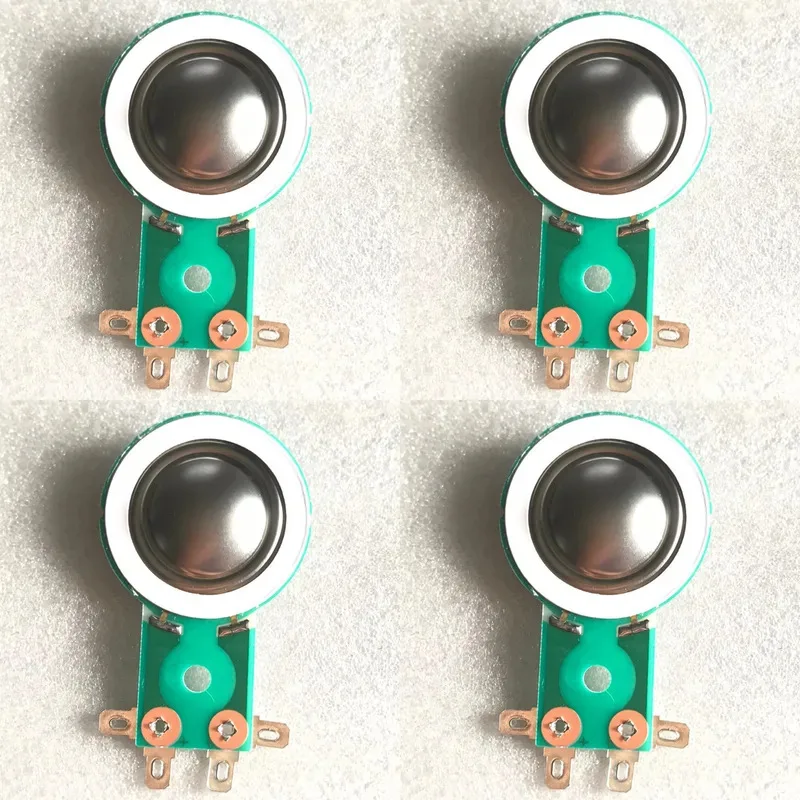 Четыре вставки на 8 Ом подходят для замены титана Foster/Fostex/Heppner N30,025N08, 025H27, и 025H30 диаметром 25,5/25,4 мм.