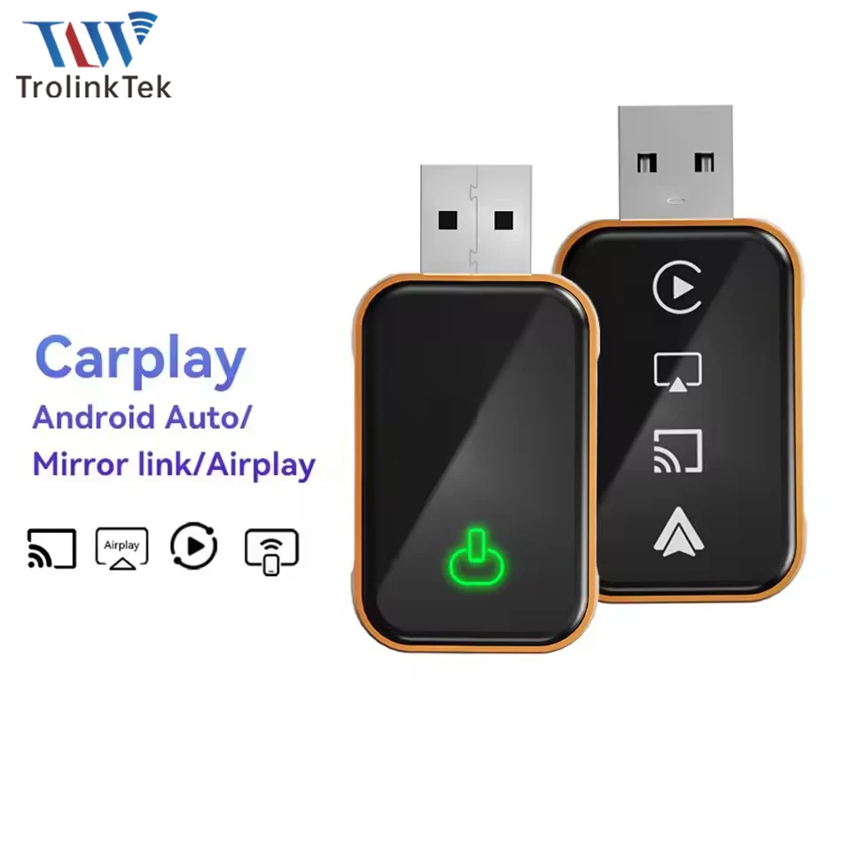

Беспроводной адаптер 4-в-1 для CarPlay и Android Auto 2026 года: подключение AirPlay, Mirror Link, Screen Plug & Play для интеллектуальных автомобильных систем