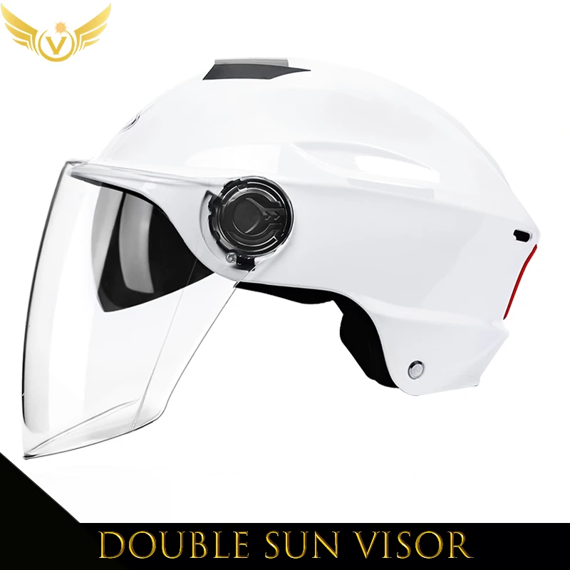 Electric Scooter Helmet Summer Vespa Chopper bicycle Helmets Safety Waterfall Soman Urban Articles Woman Men cycling Equipment