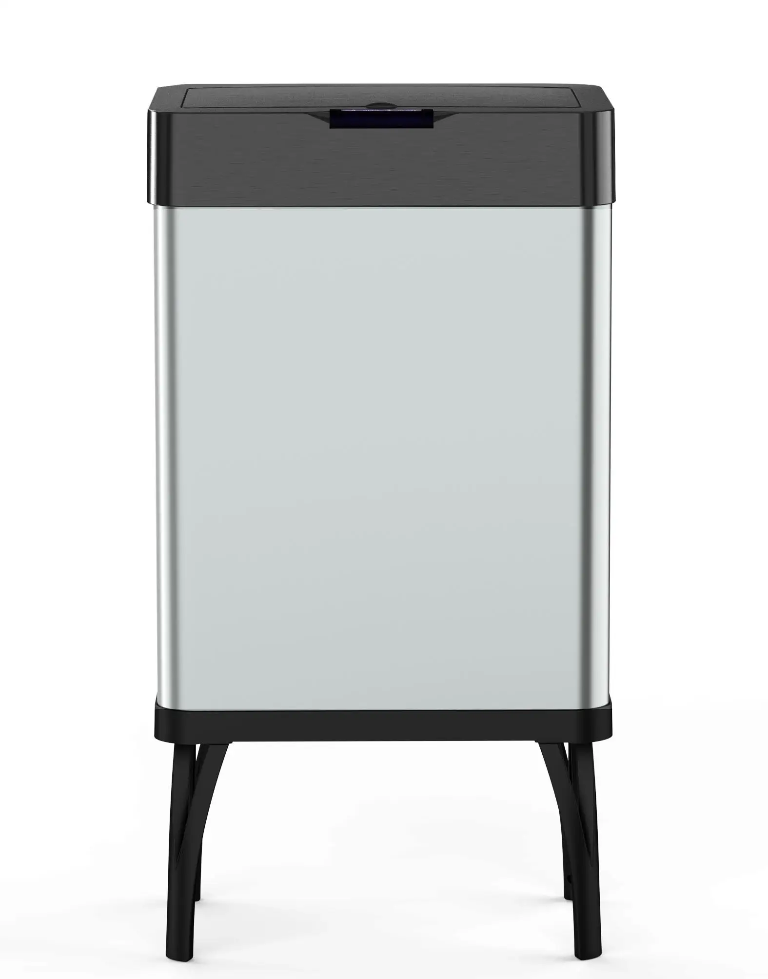 

80L Office square Stainless Steel Infrired Automatic Sensor Smart Dustbin