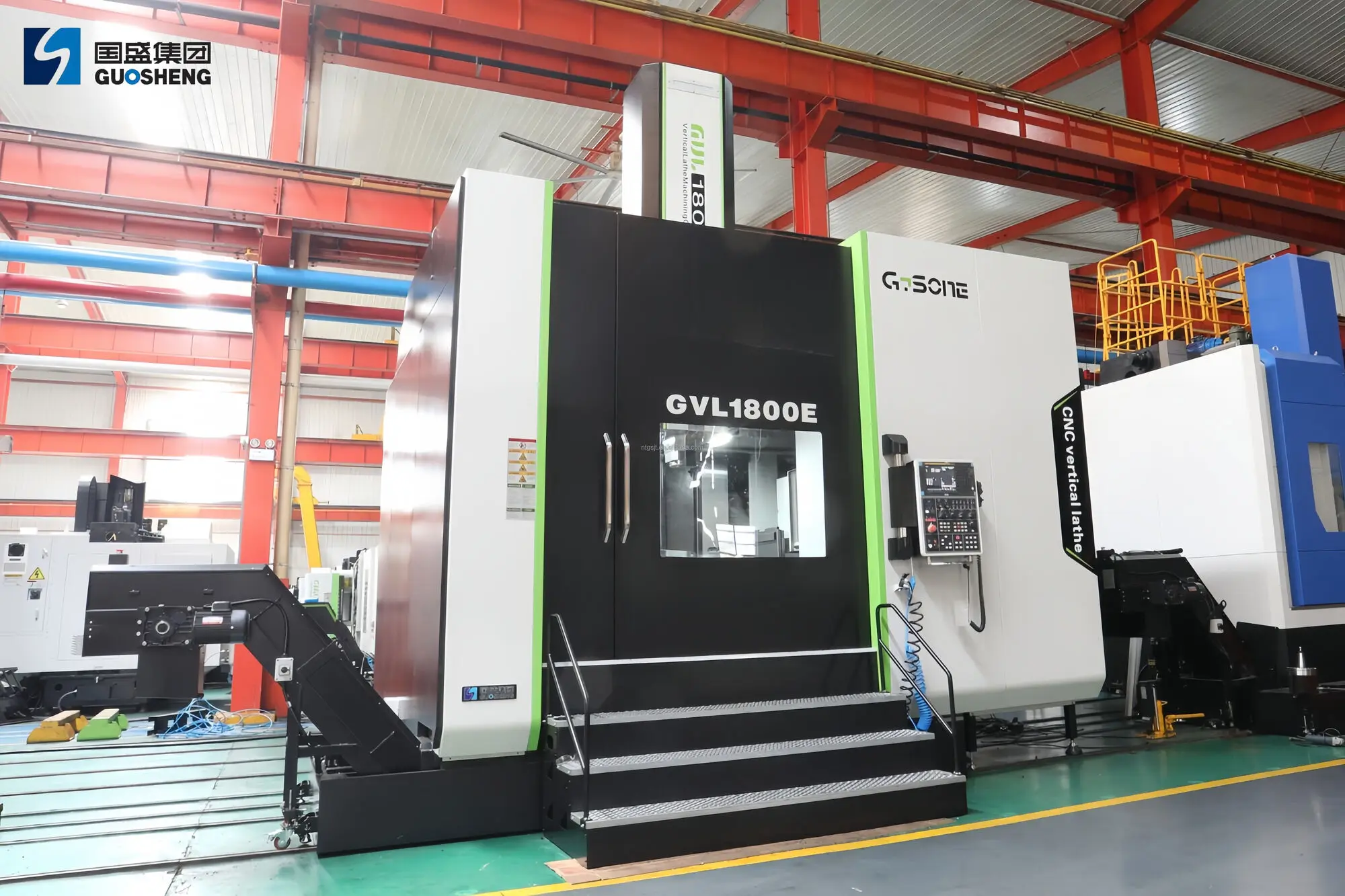 Torno giratório vertical CNC, centro Hining, alta rigidez, baixo preço, Gvl1800e