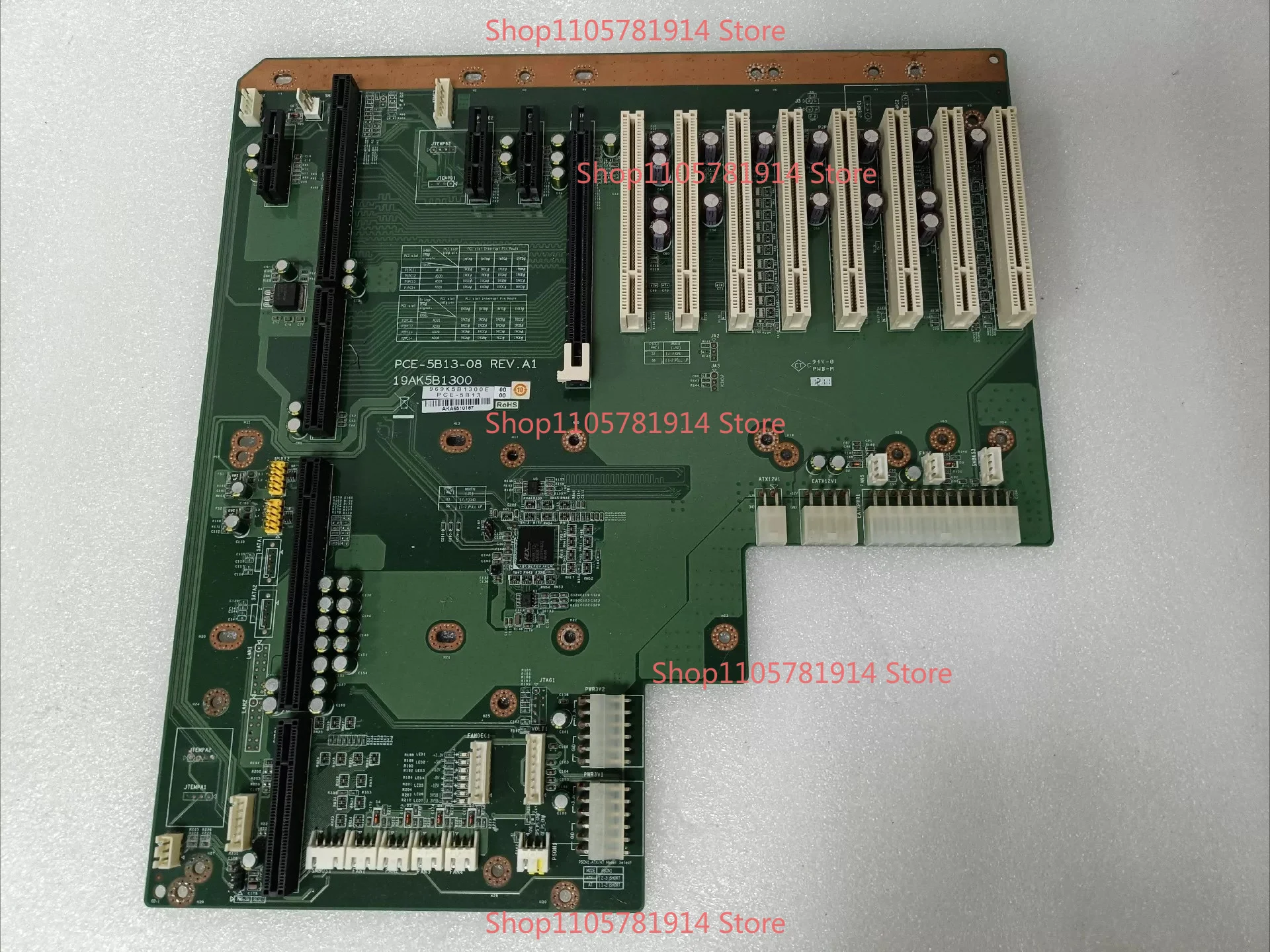 For Advantech Baseplate PCE-5B13-08 REV. A1 Industrial Computer Main Board Baseplate