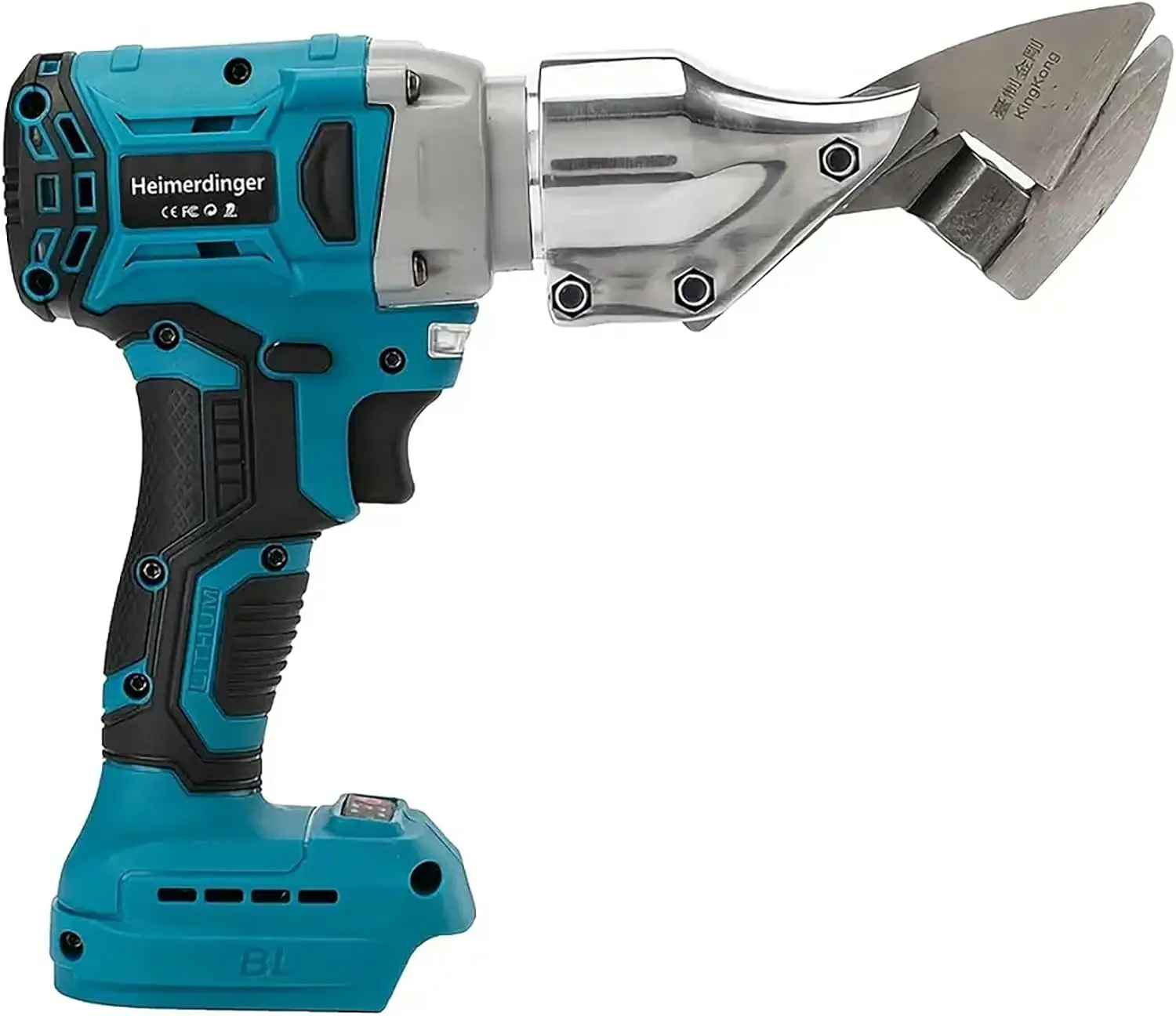 

Brushless Cordless Metal Shear for 18V Battery, Heavy Duty Electric Scissors for Cutting Metal, Iron, Stainless Steel