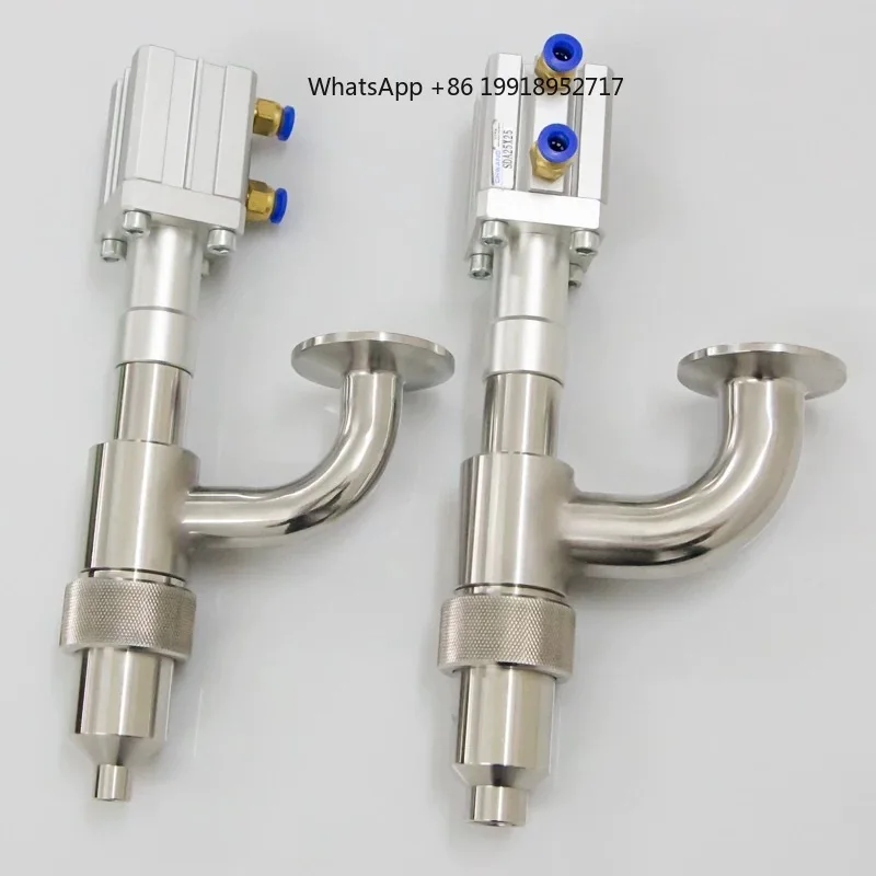 304 Stainless Steel Anti-Drip Filling Head Chuck Quick-Connect Elbow Pneumatic Filling Machine Accessories