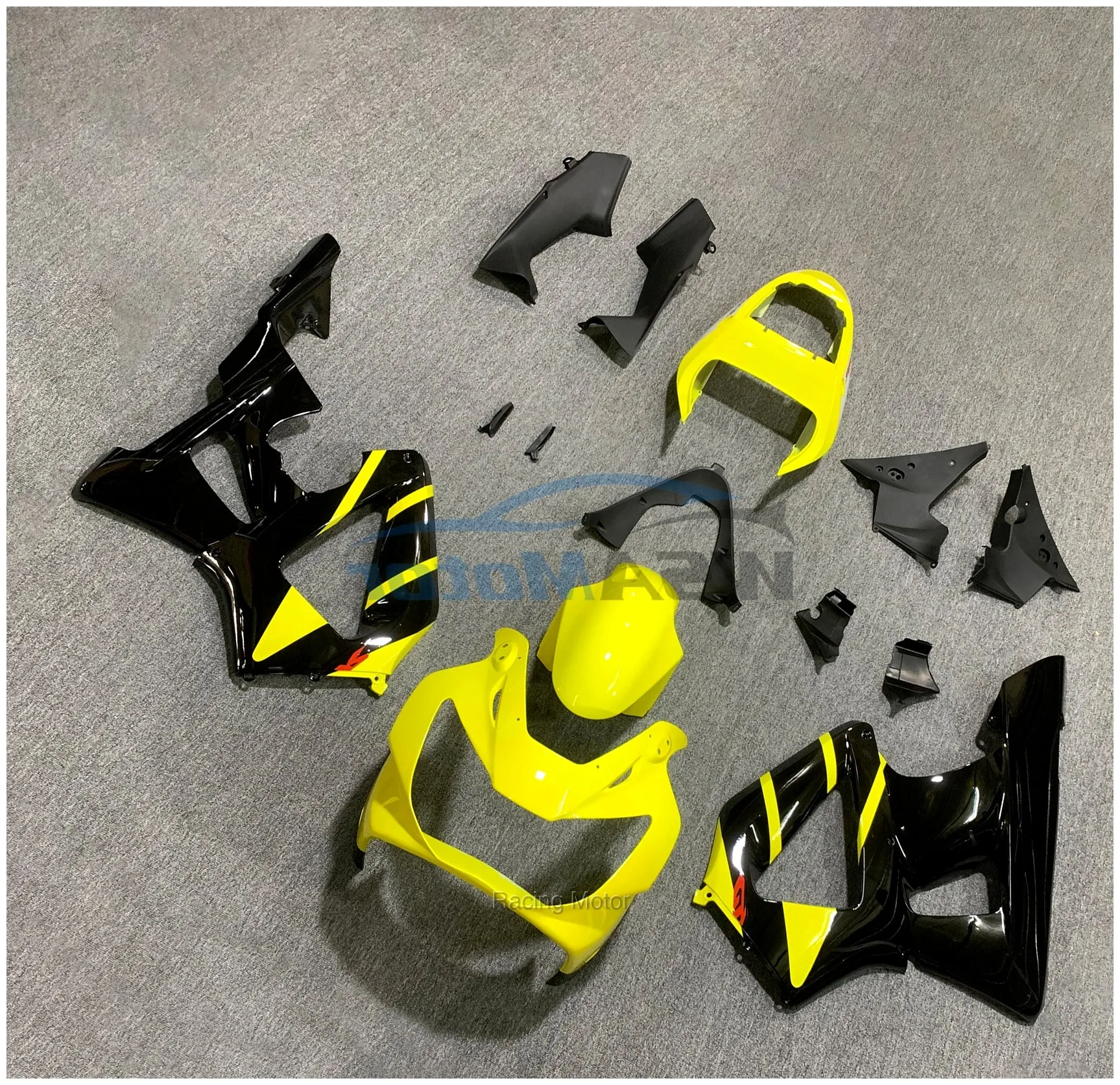 Injection Fairing For HONDA CBR 929RR 929 RR CC Repsol Black CBR929RR 2000 2001 CBR929 RR 00 01 Body | Racing Motor Store - view 3
