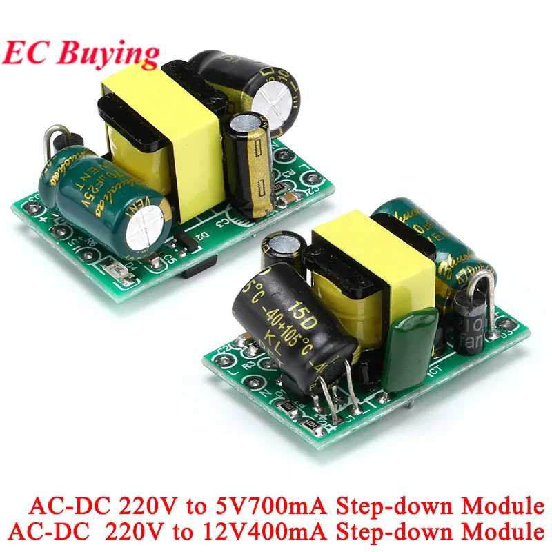 Moduł precyzyjnego izolowanego zasilacza impulsowego AC-DC PLG06A, 220V na 3.3V/1.2A 5V/1A 9V/0.6A 12V/0.5A 15V/0.4A 24V/0.25A — zdjęcie 3