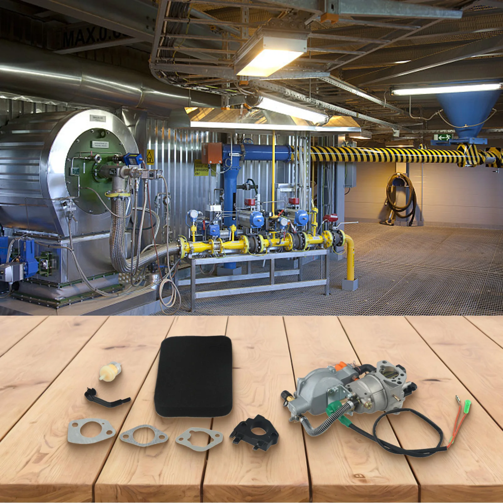 

Conversion Carburetor Dual Fuel Carburetor Generator Upgrade Generator Maintenance Dual Fuel Brand New High Quality Materials