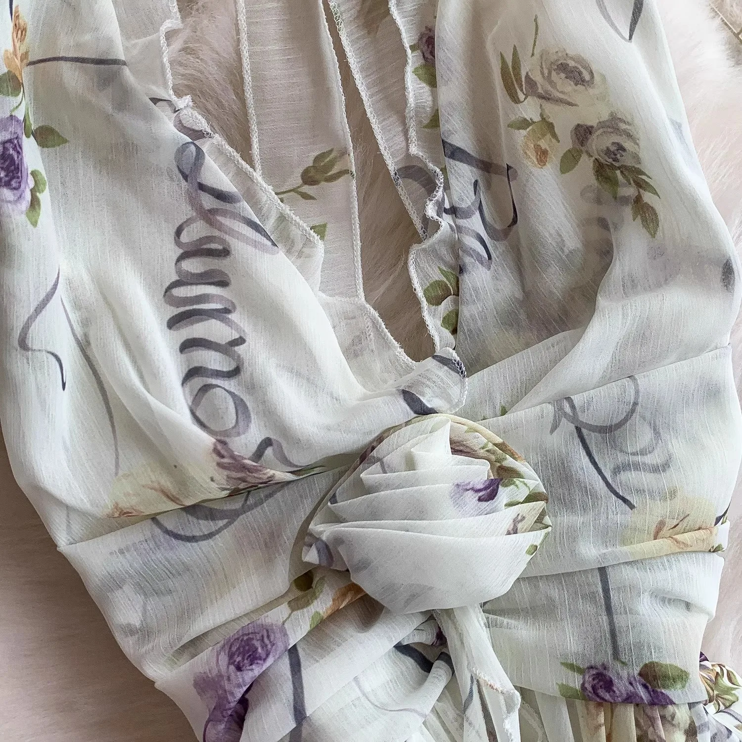 Flora Print Backless Mouwloze Jurk Vrouwen Zomer Vakantie Party Halter Vestidos Bodycon Streetwear Chic Maxi Doek Dame