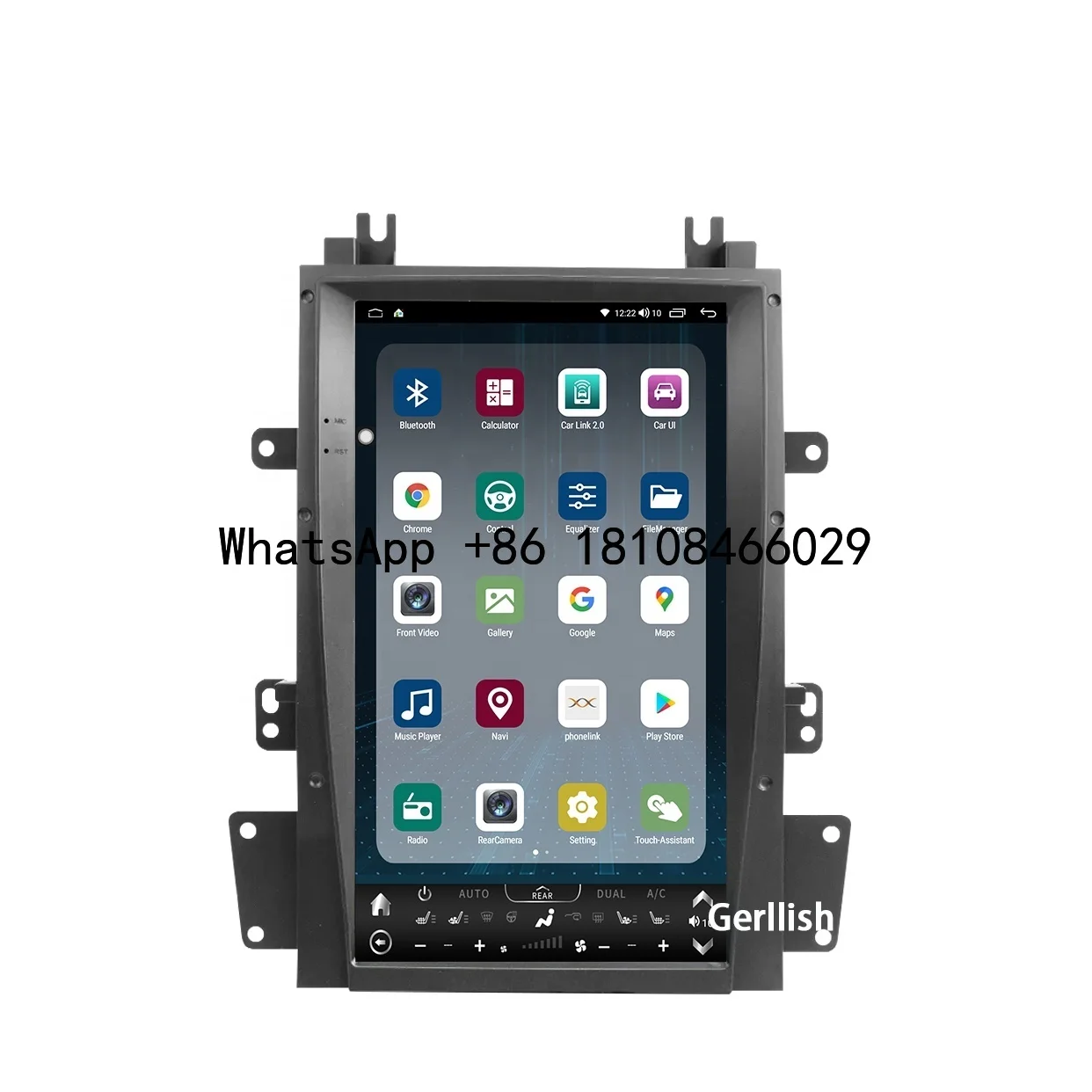 

Gerllish 13.6 Inch Android Car Radio for Cadillac Escalade 2008-2012 GPS Navigation DVD Automotive Multimedia Player Auto Stereo