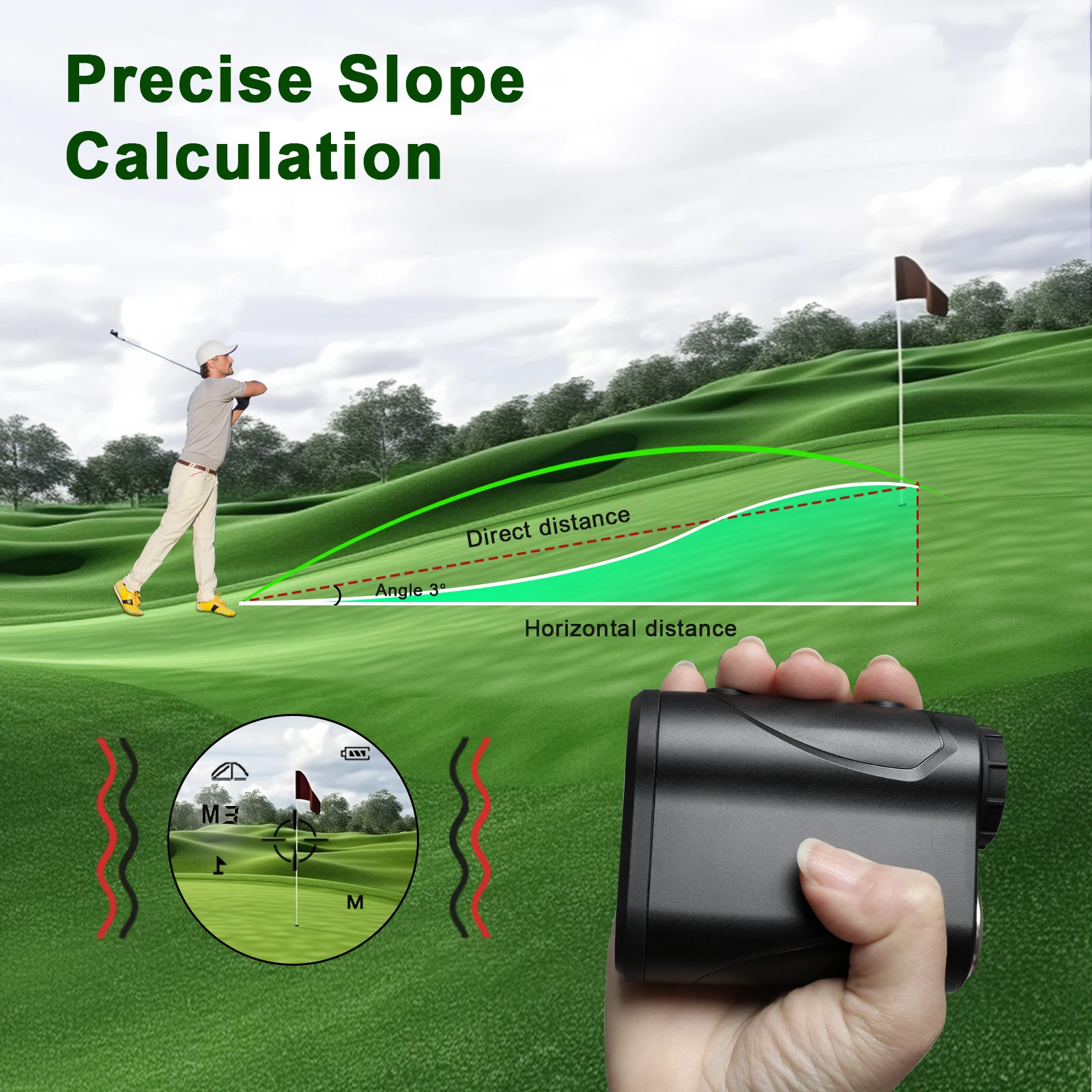 IMeter 656Y Golf Lazer Mesafe - Golf Rangefinder incelemesi ve fiyatı