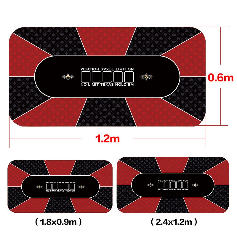 

Коврик Texas Hold'em, различные стили, 120*60 см, специальная скатерть, резиновый коврик для стола, противоскользящий бесшумный коврик для стола
